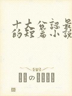 十大公认最好看的短篇小说言情封面