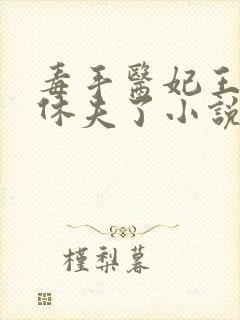 毒手医妃王爷被休夫了小说全文