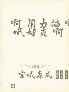 啊 用力插 啊 哦好爽 啊封面