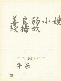 善良的小嫂子在线播放