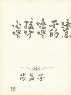 小孩嗓子睡觉呼噜呼噜的怎么回事封面