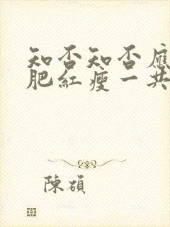 知否知否应是绿肥红瘦一共几集封面