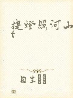 提灯照河山txt