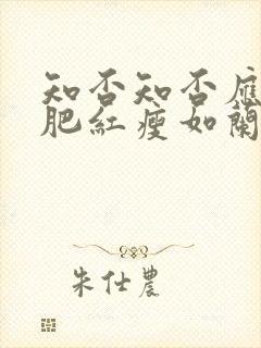 知否知否应是绿肥红瘦如兰扮演者