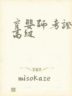 育婴师考证条件高级