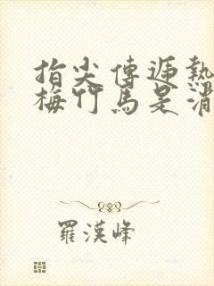 指尖传递热情青梅竹马是消防员未增删封面