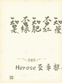 知否知否知否应是绿肥红瘦免费观看封面