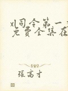 xl司令第一季免费全集在线观看