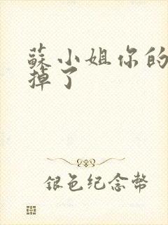 苏小姐你的老公掉了封面