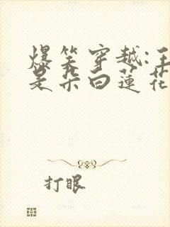 爆笑穿越:王妃是朵白莲花小说封面