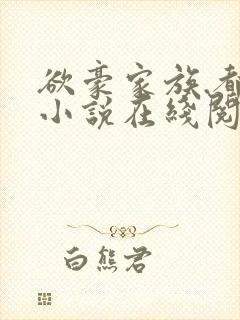 欲豪家族.都市小说在线阅读