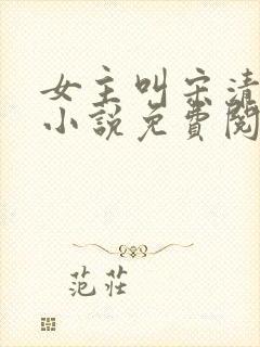 女主叫宋清禾的小说免费阅读