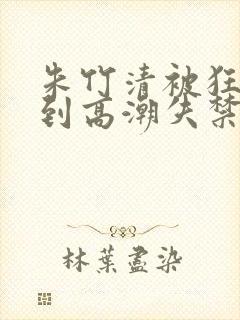 朱竹清被狂c躁到高潮失禁