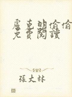 卢克明偷偷一笑免费阅读