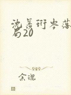 沈羡珩岑落大结局20