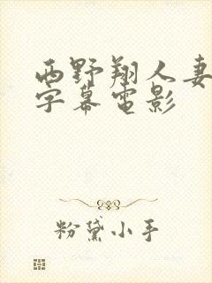 西野翔人妻中文字幕电影