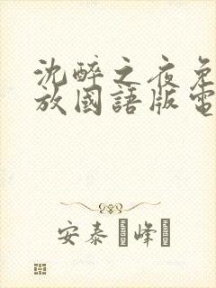 沈醉之夜免费播放国语版电视剧