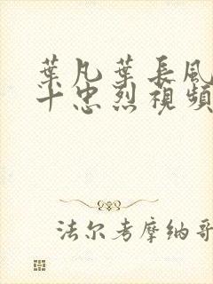 叶凡叶长风一门十忠烈视频