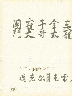 团宠千金三个豪门大哥太宠我