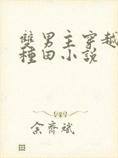 双男主穿越古代种田小说