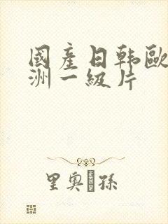 国产日韩欧美亚洲一级片封面