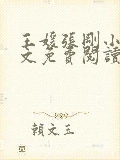 王媛张刚小说全文免费阅读封面