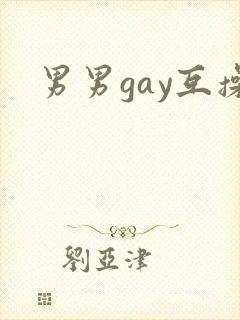 男男gay互操