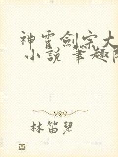 神霄剑宗大师兄 小说 笔趣阁