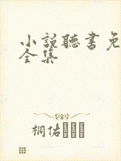 小说听书免费听全集