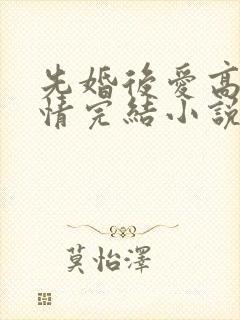 先婚后爱高干言情完结小说