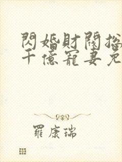 闪婚财阀总裁一千亿宠妻免费阅读