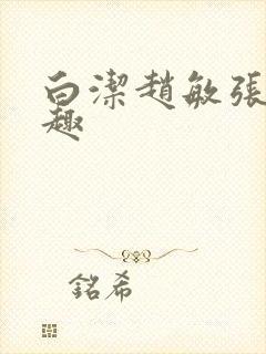 白洁赵敏张倩笔趣