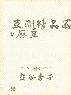 亚洲精品国产av麻豆