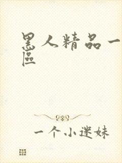 黑人精品一区二区