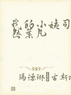 我的小姨司空嫣然叶凡