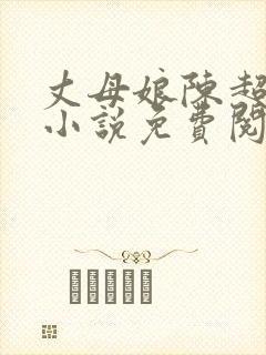 丈母娘陈超赵悦小说免费阅读