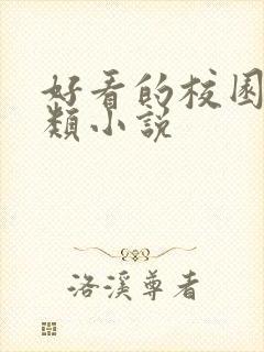 好看的校园言情类小说封面