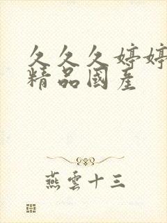 久久久婷婷亚洲精品国产