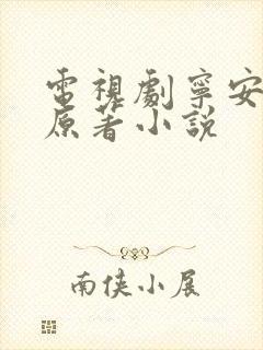 电视剧宁安如梦原著小说封面