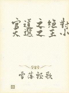 官道之绝对权力天选之主小说最新章节目录封面