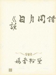 《日月同错》小说