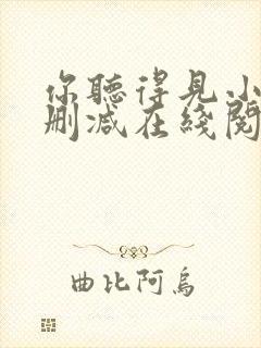 你听得见小说无删减在线阅读封面