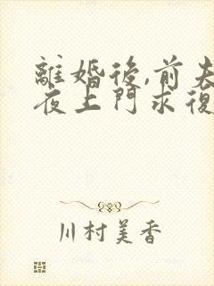 离婚后,前夫连夜上门求复婚