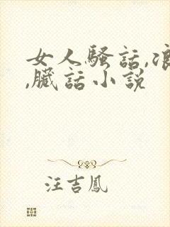 女人骚话,浪话,脏话小说封面