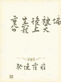 重生后被偏执老公宠上天