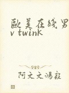 欧美在线男男gv twink