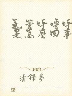 气管呼噜呼噜响是怎么回事封面