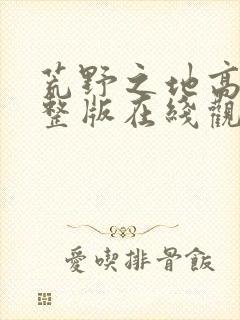 荒野之地高清完整版在线观看免费封面