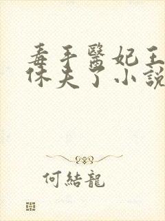 毒手医妃王爷被休夫了小说免费下载