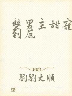 双男主甜宠一更到底